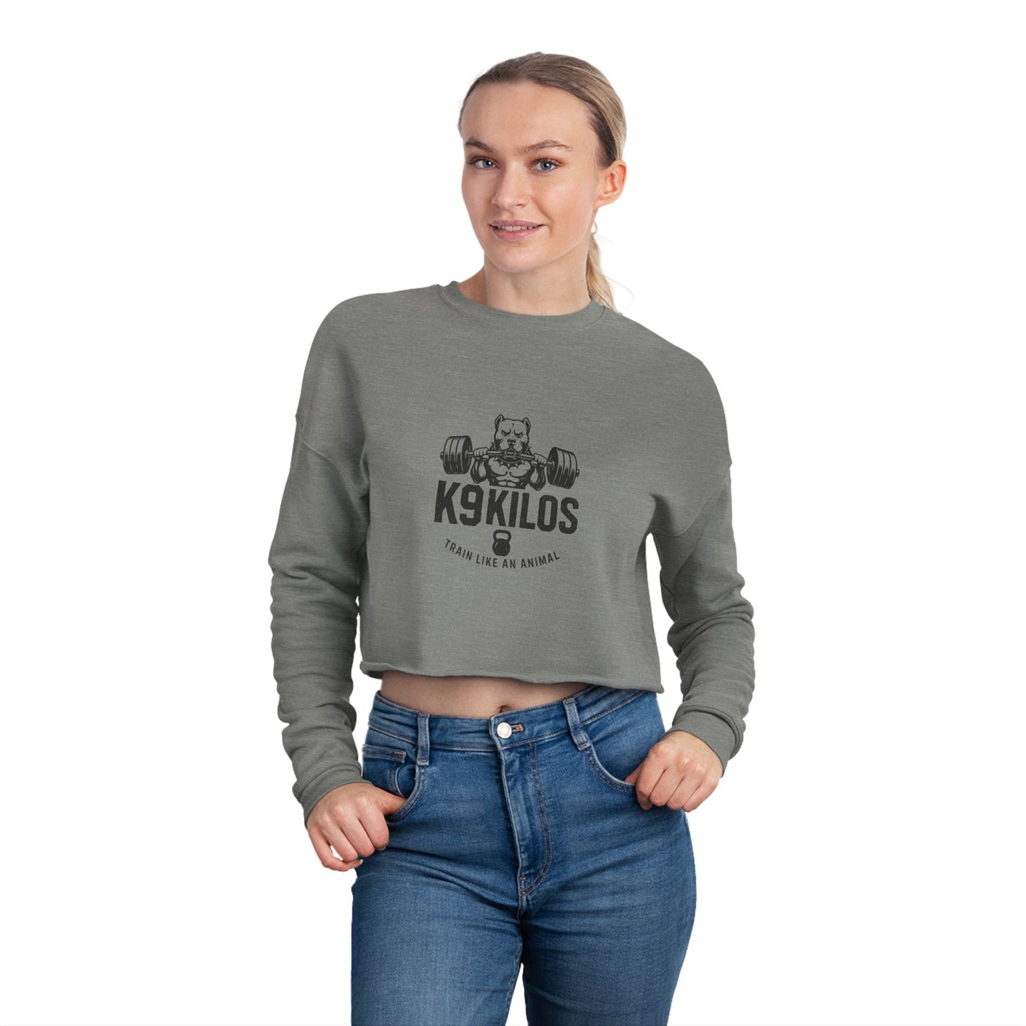 K9 Kilos Original Logo Crop Sweatshirt