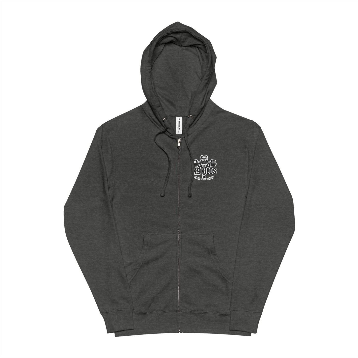K9 Training Hoodie - Train Like an Animal Full Zip Sweatshirt