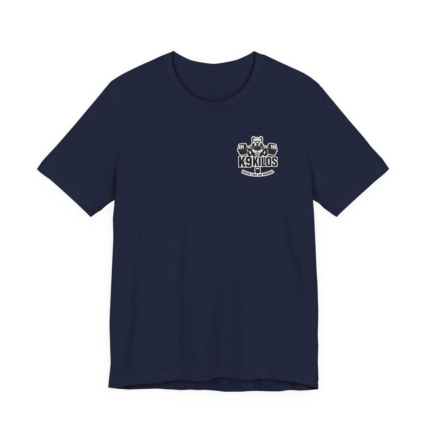 'Small Dog. Big Lifts. Zero Excuses.' Motivational Gym Shirt
