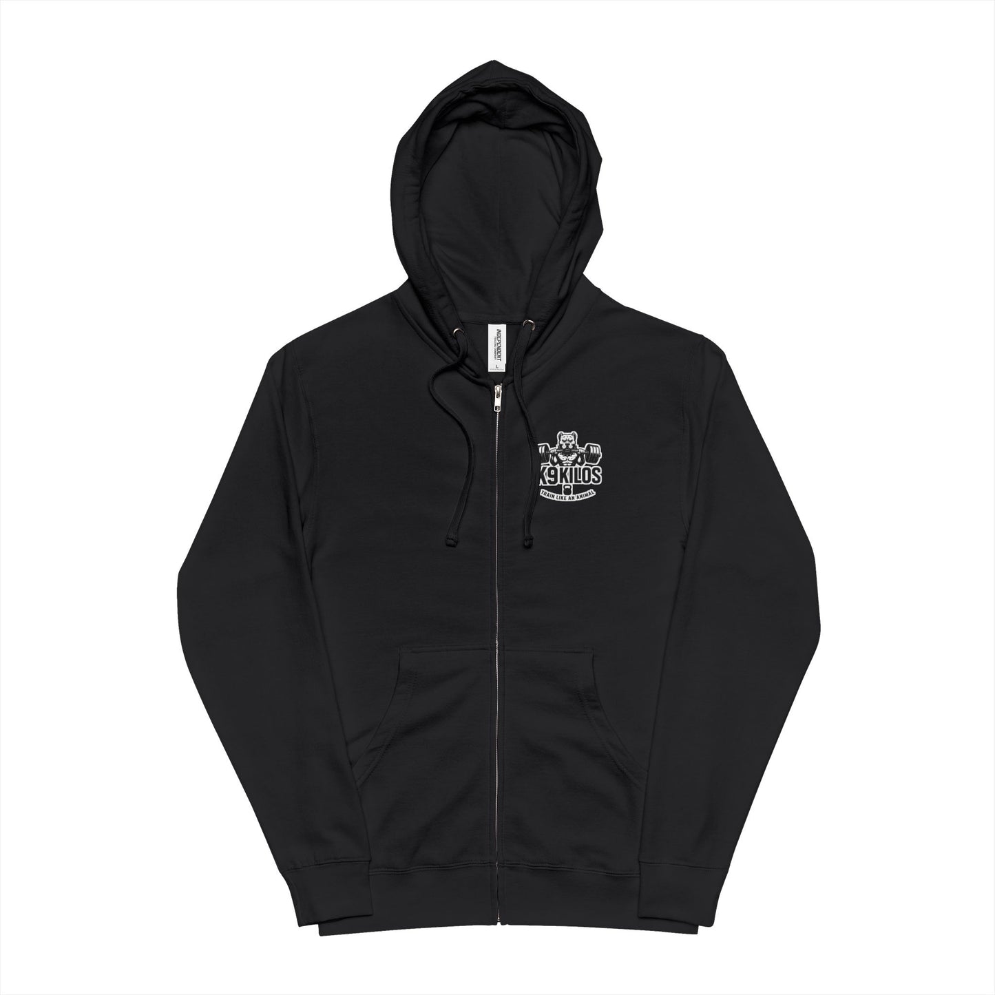 K9 Training Hoodie - Train Like an Animal Full Zip Sweatshirt