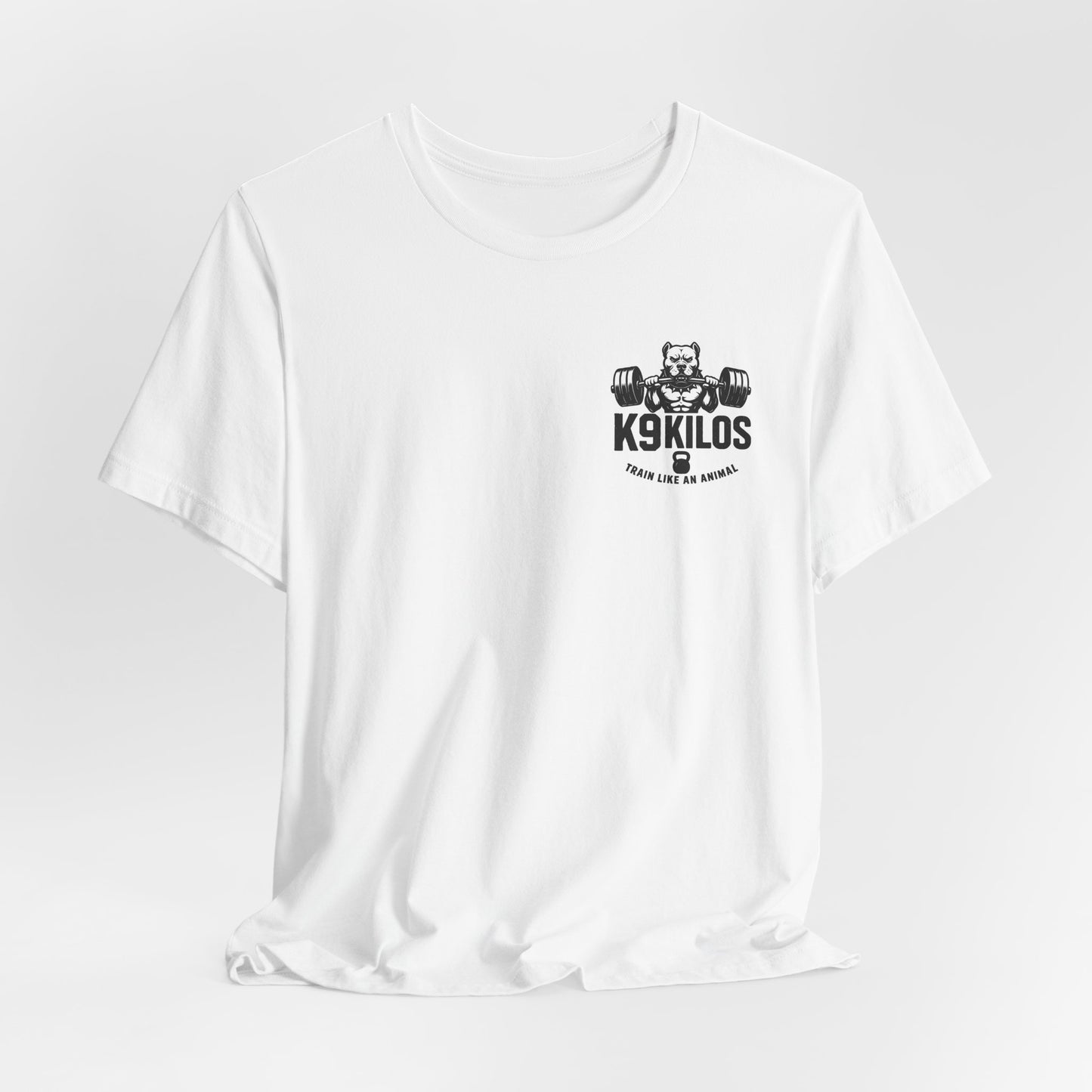 Strength Has No Size Limit – Kettlebell Yorkie Gym Shirt