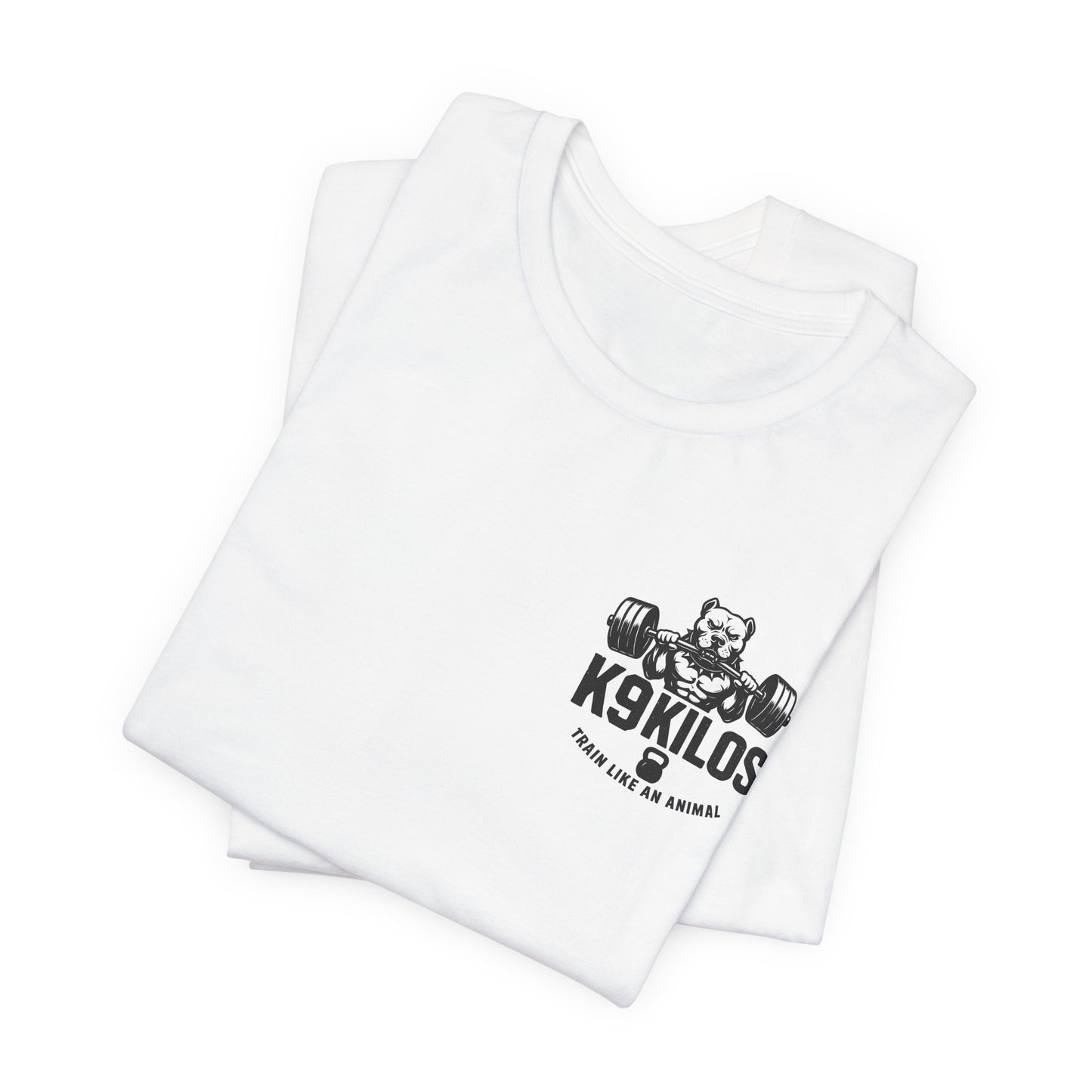 Strength Has No Size Limit – Kettlebell Yorkie Gym Shirt