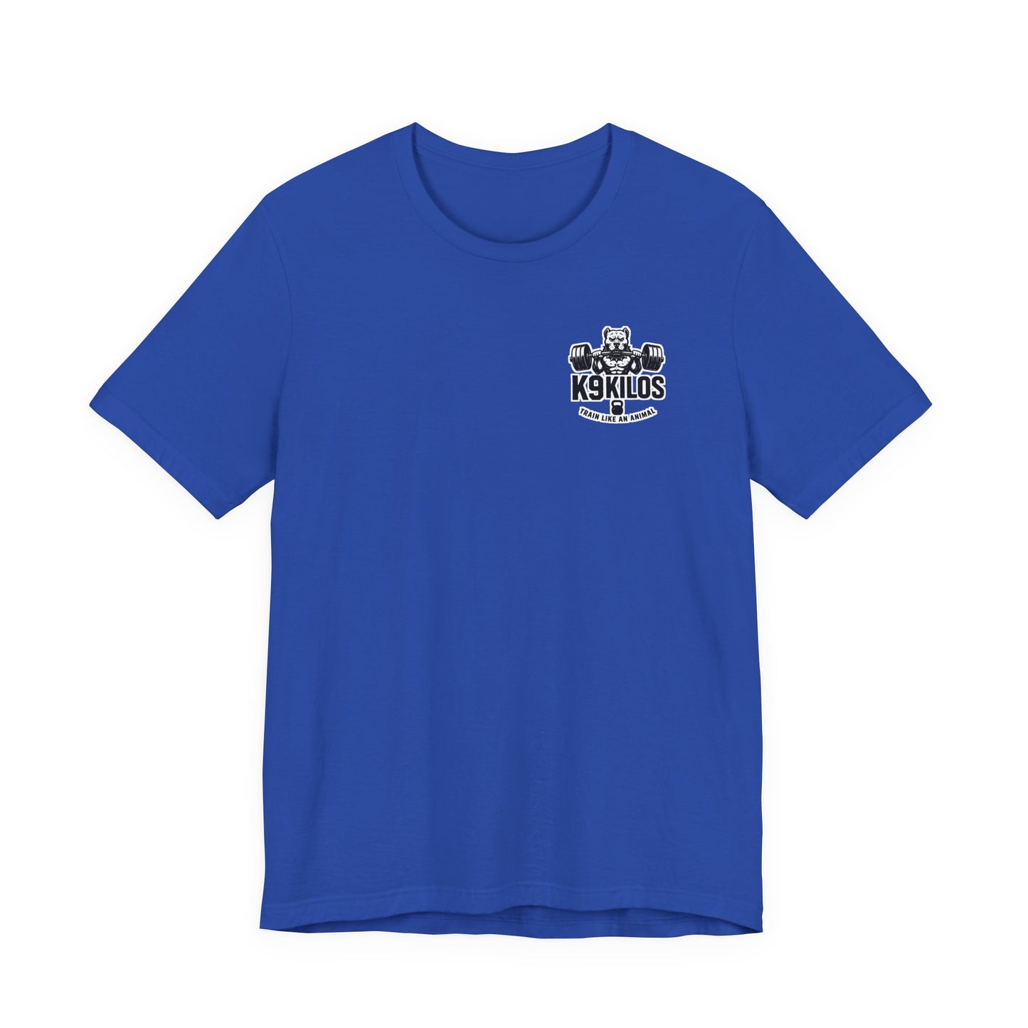 'Small Dog. Big Lifts. Zero Excuses.' Motivational Gym Shirt