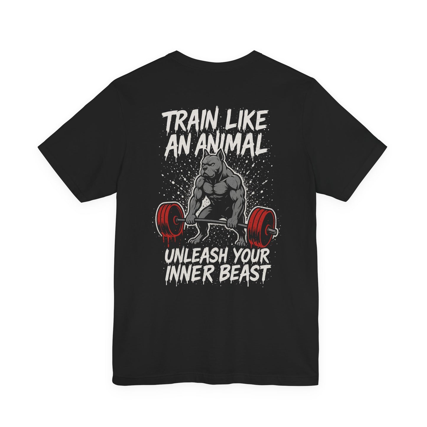 Train Like an Animal T-Shirt — "Unleash Your Inner Beast" Gym Tee